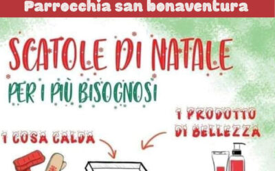 Scatole di Natale per i più bisognosi