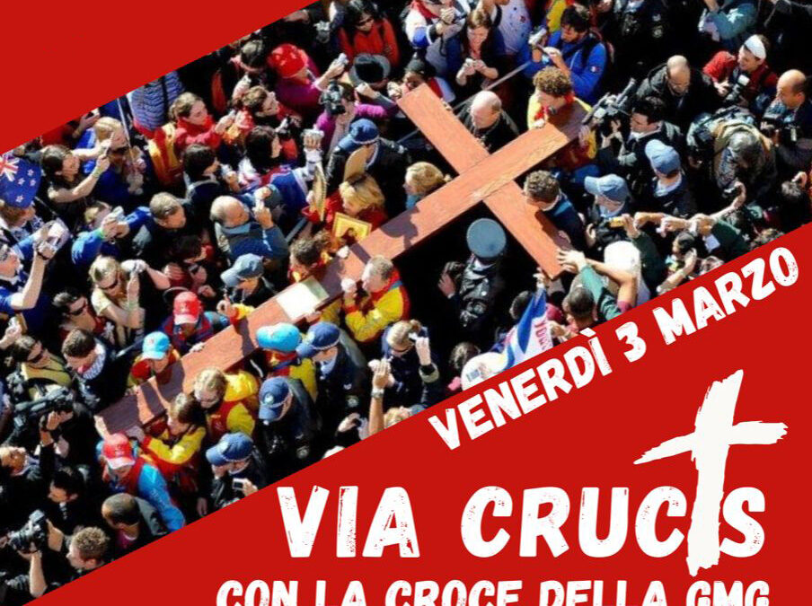 Via Crucis con la croce della GMG