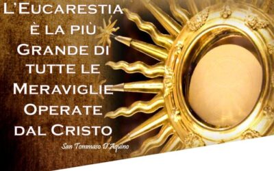 Solennità del Corpus Domini
