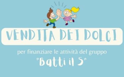 Vendita di dolci per finanziare Batti il 5