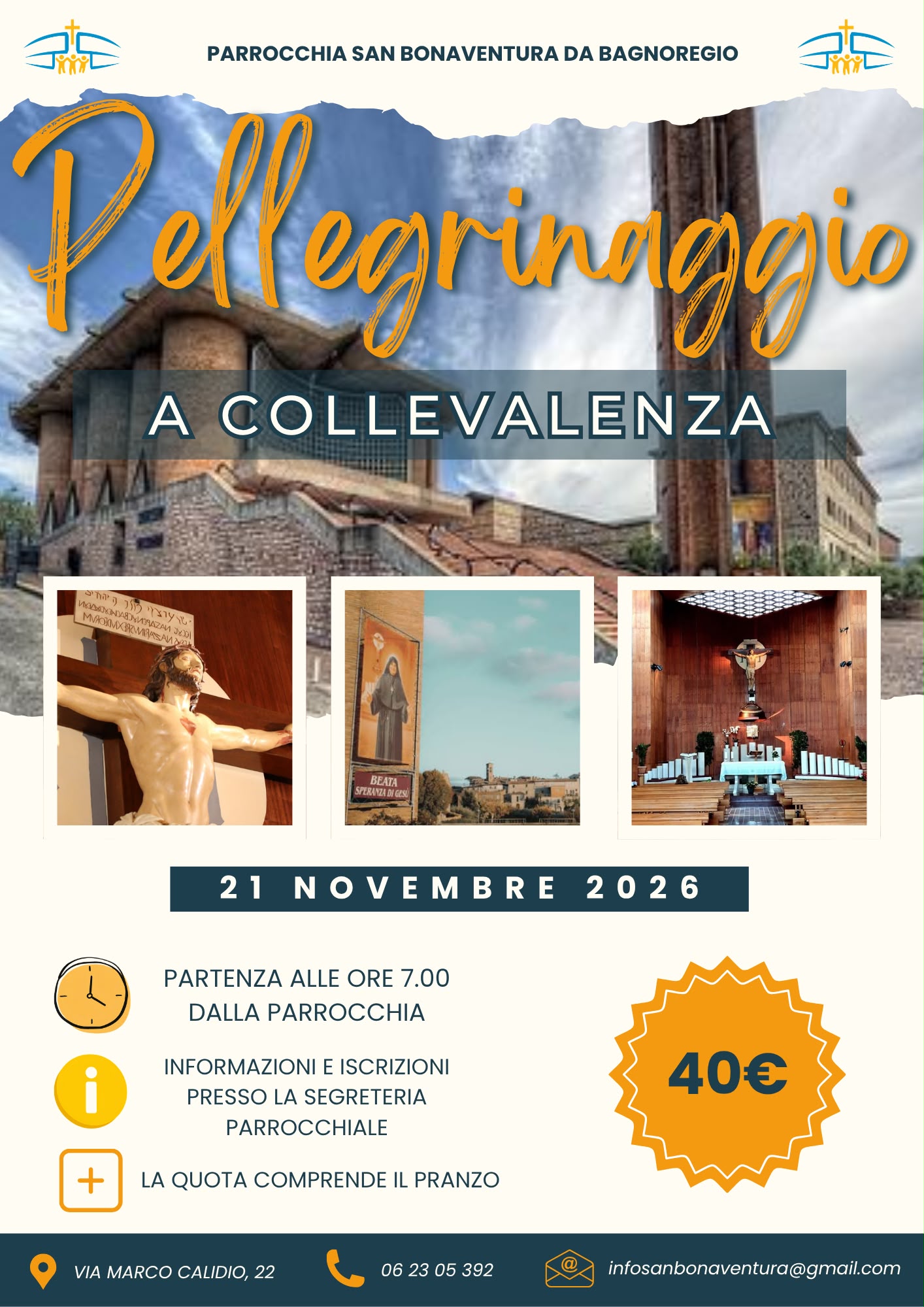 Pellegrinaggio a Collevalenza